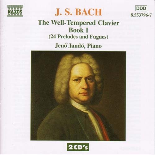 Bach Well Tempered Clavier Book I Music Cd Sheet Music Songbook