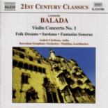 Balada Violin Concerto No 1 Music Cd Sheet Music Songbook