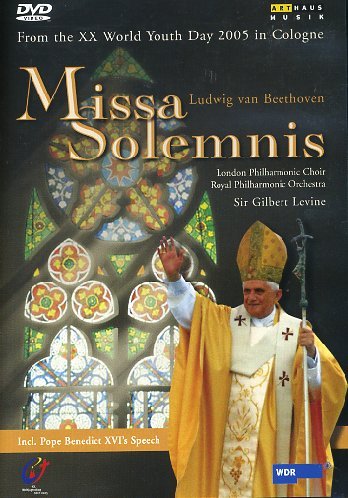 Beethoven Missa Solemnis Music Dvd Sheet Music Songbook