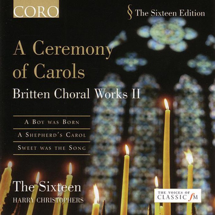 Britten A Ceremony Of Carols The Sixteen Music Cd Sheet Music Songbook
