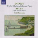 Dindy/bruch Clarinet Trios Music Cd Sheet Music Songbook
