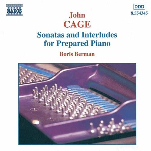 Cage Sonatas & Interludes For Prepared Pf Music Cd Sheet Music Songbook