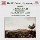 Cannabich Symphonies Nos 59,63,64,67,68 Music Cd Sheet Music Songbook