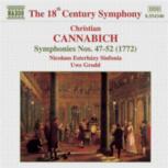 Cannabich Symphonies Nos 47-52 Music Cd Sheet Music Songbook