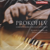 Prokofiev Complete Works For Cello & Pianomusic Cd Sheet Music Songbook