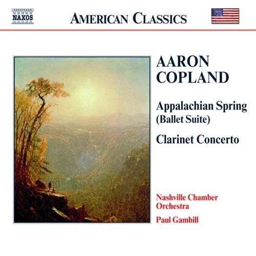 Copland Clarinet Concerto Appalachian Music Cd Sheet Music Songbook