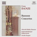 Danzi Bassoon Concertos Music Cd Sheet Music Songbook