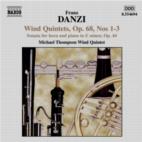Danzi Wind Quintets Op68 Music Cd Sheet Music Songbook