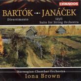 Bartok/janacek Divertimento Idyll Music Cd Sheet Music Songbook
