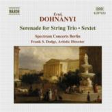 Dohnanyi Serenade For String Trio Sextet Music Cd Sheet Music Songbook
