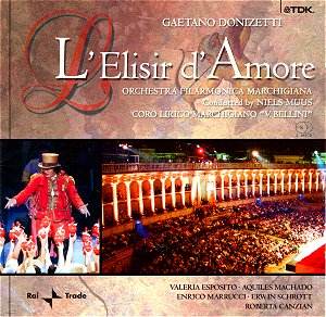 Donizetti Lelisir Damore Music Cd Sheet Music Songbook