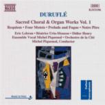 Durufle Sacred Choral & Organ Works Vol 1 Music Cd Sheet Music Songbook