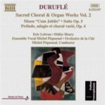 Durufle Sacred Choral & Organ Works Vol 2 Music Cd Sheet Music Songbook