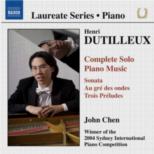 Dutilleux Complete Solo Piano Music Music Cd Sheet Music Songbook