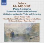 El-khoury Piano Concerto Meditation Poet Music Cd Sheet Music Songbook