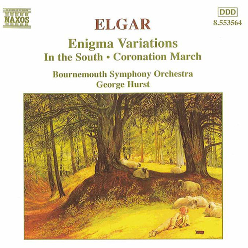 Elgar Enigma Variations In The South Music Cd Sheet Music Songbook