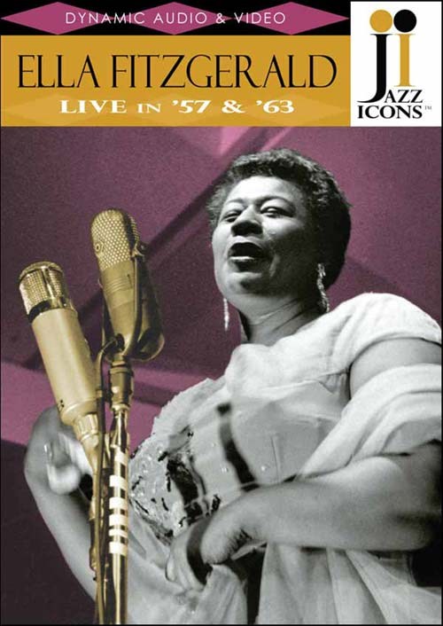 Ella Fitzgerald Live In 57 & 63 Music Dvd Sheet Music Songbook