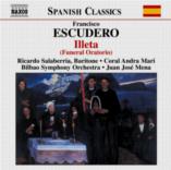 Escudero Illeta Funeral Oratorio Music Cd Sheet Music Songbook