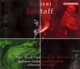 Salieri Falstaff Music Cd Sheet Music Songbook