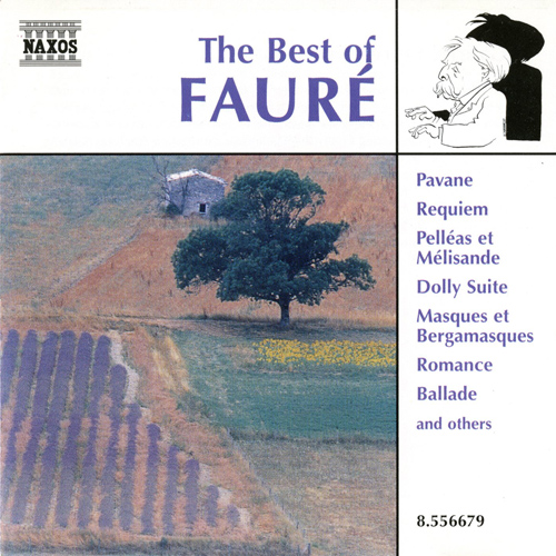 Faure Best Of Music Cd Sheet Music Songbook