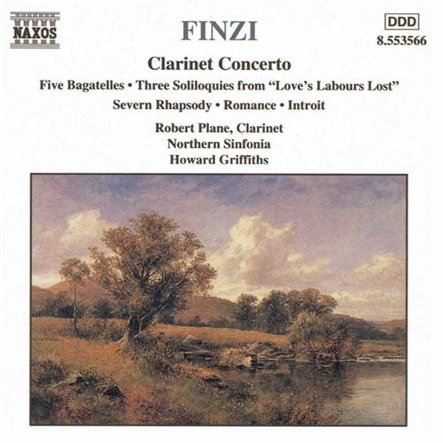 Finzi Clarinet Concerto Five Bagatelles Music Cd Sheet Music Songbook