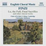 Finzi Lo,the Full Final Sacrifice Music Cd Sheet Music Songbook
