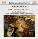 Ginastera Piano Concertos Nos 1 & 2 Music Cd Sheet Music Songbook