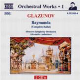 Glazunov Orchestral Works 1 Raymonda Music Cd Sheet Music Songbook