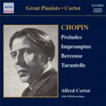 Chopin Preludes Impromptus Cortot Music Cd Sheet Music Songbook