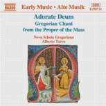 Adorate Deum Gregorian Chant Male Music Cd Sheet Music Songbook