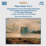 Grieg Piano Music Vol 2 Music Cd Sheet Music Songbook