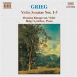 Grieg Violin Sonatas Nos 1-3 Music Cd Sheet Music Songbook