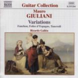 Giuliani Guitar Music Vol 1 Variations Music Cd Sheet Music Songbook