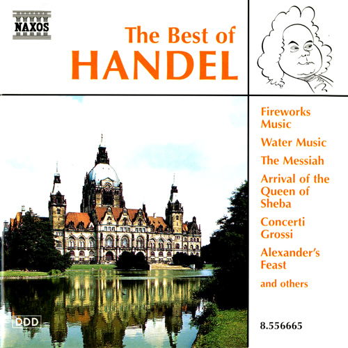 Handel Best Of Music Cd Sheet Music Songbook