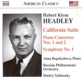 Headley California Suite Piano Concertos Music Cd Sheet Music Songbook
