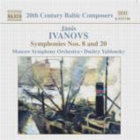 Ivanovs Symphonies Nos 8 & 20 Music Cd Sheet Music Songbook
