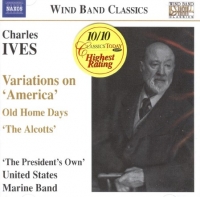 Ives Variations On America Music Cd Sheet Music Songbook