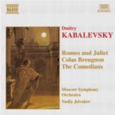 Kabalevsky Romeo & Juliet Colas Breugnon Music Cd Sheet Music Songbook