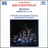 Khachaturian Spartacus 1-3 Music Cd Sheet Music Songbook