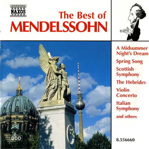 Mendelssohn Best Of Music Cd Sheet Music Songbook