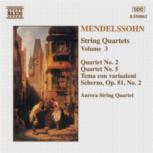 Mendelssohn String Quartets Vol 3 Music Cd Sheet Music Songbook