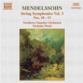 Mendelssohn String Symphonies Vol 3 Music Cd Sheet Music Songbook