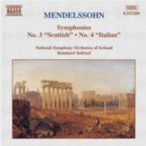 Mendelssohn Symphonies Nos 3 & 4 Music Cd Sheet Music Songbook