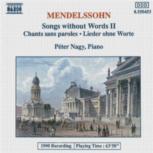 Mendelssohn Songs Without Words Ii Nagy Music Cd Sheet Music Songbook