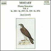 Mozart Piano Sonatas Vol 4 Jando Music Cd Sheet Music Songbook