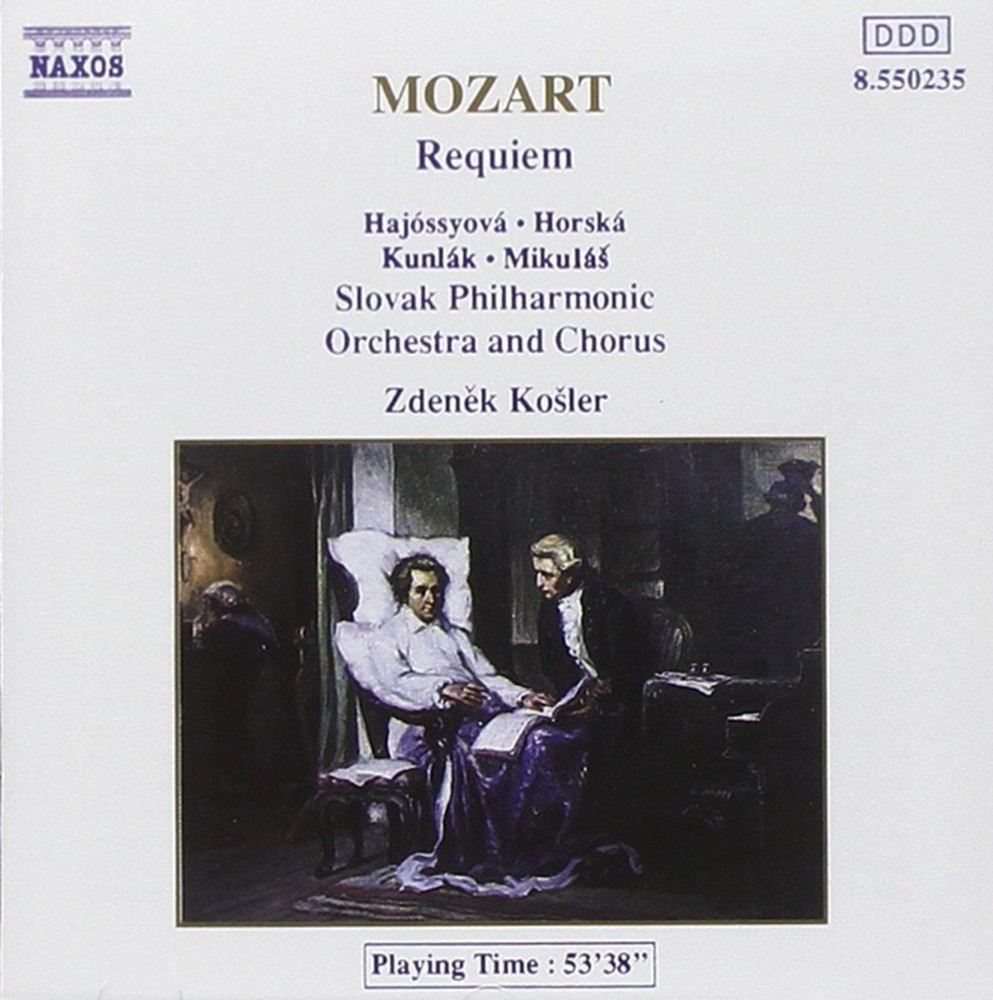 Mozart Requiem Music Cd Sheet Music Songbook