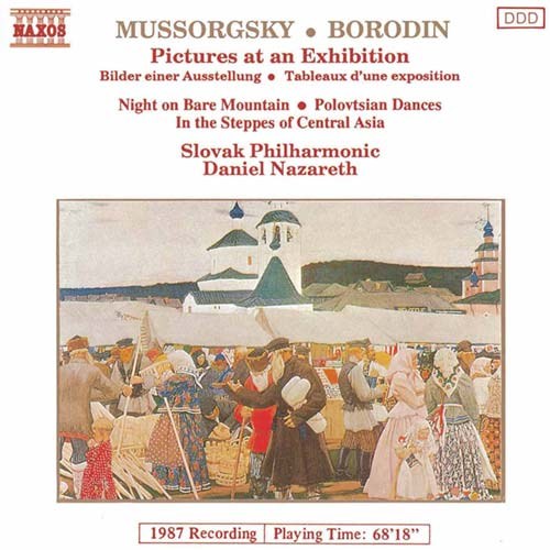 Mussorgsky Pictures At An Exhibition Music Cd Sheet Music Songbook