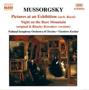 Mussorgsky Pictures At An Exhibition Music Cd Sheet Music Songbook