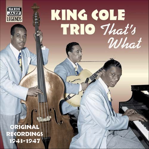 King Cole Trio Thats What Music Cd Sheet Music Songbook