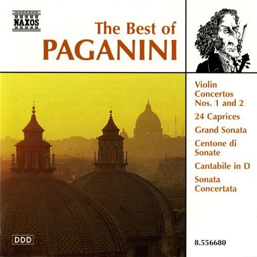 Paganini The Best Of Music Cd Sheet Music Songbook